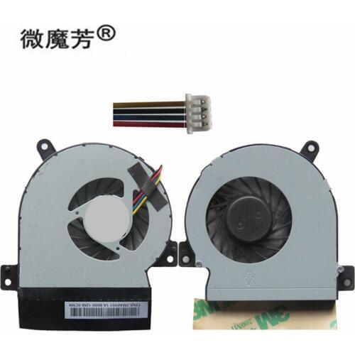 New Laptop cpu cooling fan for ASUS Eee PC 1215 1215N VX6 1215CT 1215B 1215T Notebook Computer Processor Cooler 4 pin