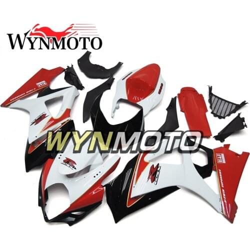 Complete Fairings Kit For GSXR1000 2007-2008 07 08 K7 ABS Plastics Fairings Full Bodywork Panels Frames Cowling Red Black White