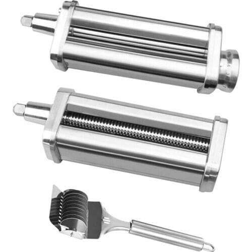 304 Stainless Steel Pasta Maker For KitchenAid Stand Mixer Pasta Roller Attachment Replacement KITCHEN ACCESSORI TOOL