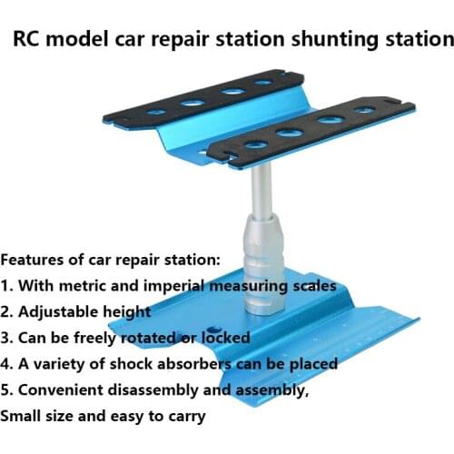 Alloy Professional Car Stand Workstation for 1/8 1/10 1/16 hsp Traxxas TRX-4 Axial SCX10 90046 D90 RC car parts