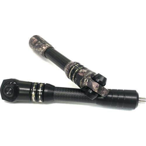 6-7Inch Can Adjustable Archery Stabilizer Weight Damping Balance Bar Reduce Shock Absorb Hunting