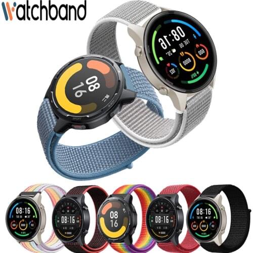 20mm 22mm nylon Band for Samsung Galaxy Watch Active 2 strap 40/44mm correa Watchband Bracelet for Huami Amazfit gts 2 mini bip