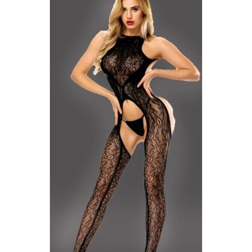 Sexy Stockings Open Crotch Women Tights Crotchless Womens Lingerie Underwear Sexy Costumes Bodystocking Fishnet Qq374