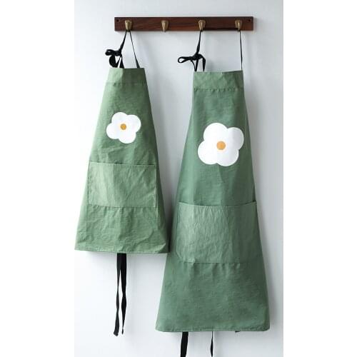 Cute Household Kitchen Apron Cartoon Female Parent-Child Children Cute Oil-Proof Household Apron Baby Gown
