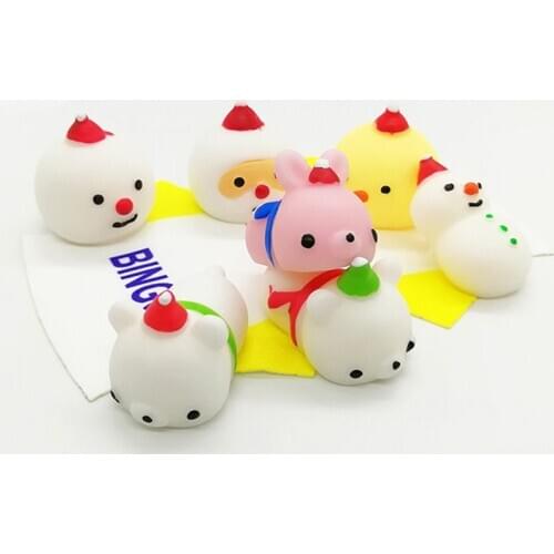Squishy Toy Cute Animal Anti Stress Ball Squeeze Mochi Rising Toys Abreact Soft Sticky Squishi Stress Relief Toys Funny Gift
