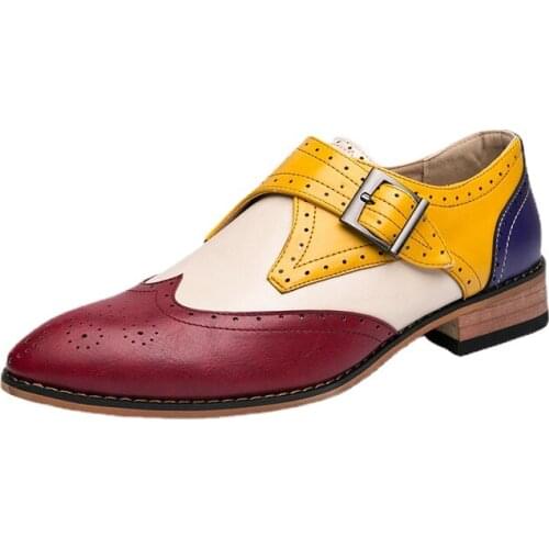 Party Brogue Shoes Men Formal Shoes 2021 Business Men Wedding Shoes Luxury Italian Dress Sapato Masculino Zapatos Oxford Hombre