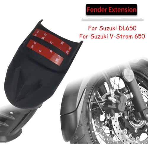 For Suzuki V-Strom 650 DL650 DL 650 V Strom VStrom 650 Front Fender Extender Hugger Mudguard Extension Motorcycle Accessories