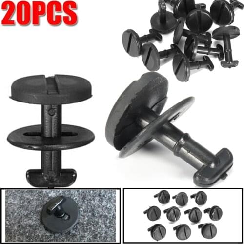 20Pcs/Set Car Floor Mat Carpet Clips Fastener Mudflap Splash Guard Rivet Push Retainer Replacements For BMW E32 E36 E38 E39 E46