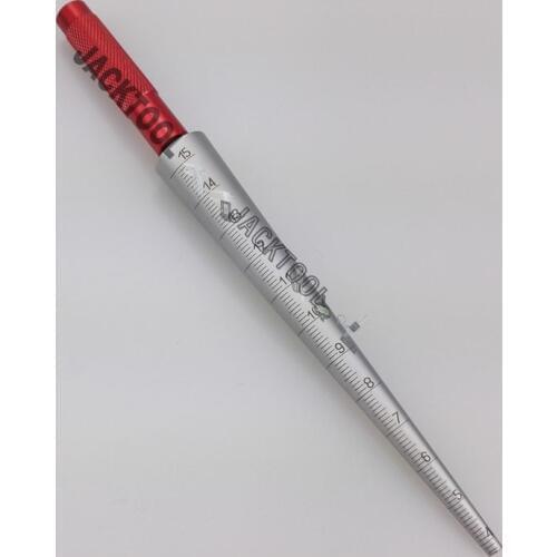 4-15mm Conical feeler gauge taper cone cylinder gauge for measuring hole size,diameter