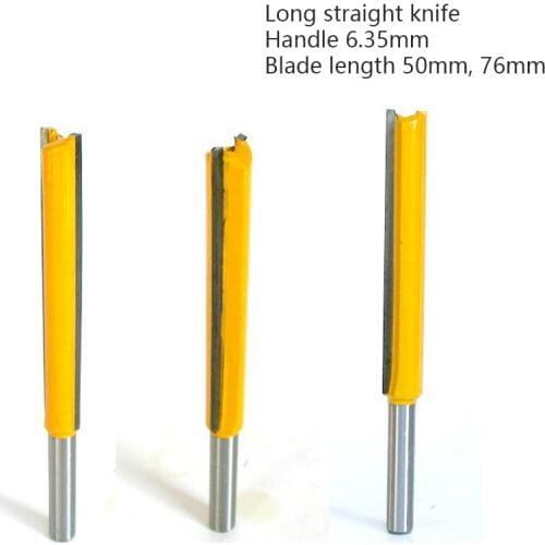 Woodworking Tools Double Blade Milling Cutter Woodworking Shank Router Bit Cove Box Bits Milling Cutter For Trimming Machine