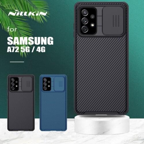 For Samsung Galaxy A72 5G Case Nillkin CamShield Case Slide Camera Case Ultra Thin Protection Cover for Samsung A72 4G Case