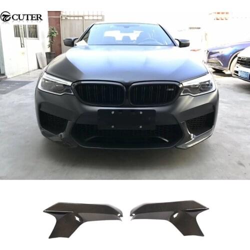 F90 M5 G30 5 series MP style Carbon Fiber Front Side Bumper Splitters Aprons for BMW F90 M5 G30 M5 bumper
