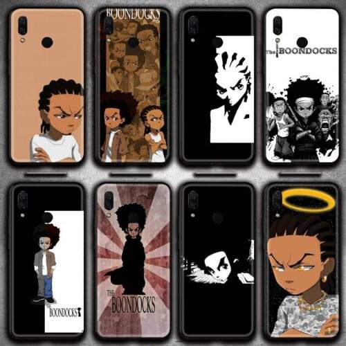 Huey Freeman Boondocks Phone Case for Huawei Y6P Y8S Y8P Y5II Y5 Y6 2019 P Smart Prime Pro
