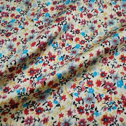 Soft Satin Printed Material Diy Tissue Craft Silky Scarf Ribbon Fabric Decoration Material