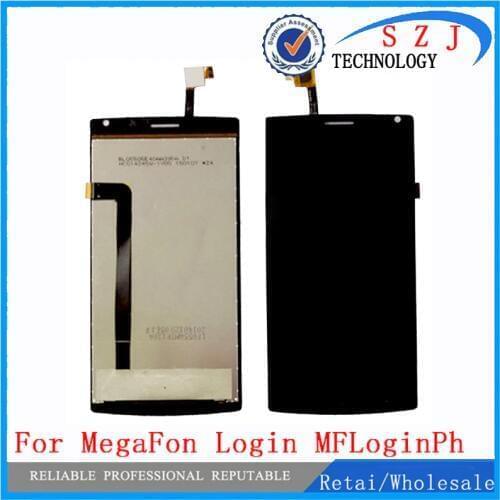 New 5.5'' inch MegaFon Login+MFLoginPh TOPSUN_G5247_A1 Touch screen+LCD display module assembley Free shipping