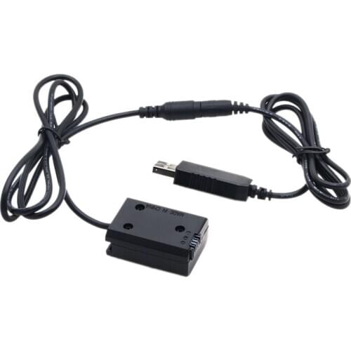 Np-Fw50 Dummy Battery W/Dc Power Bank (5V 2A) Usb Adapter For Sony A7R, A7, A7S, A7S Ii, A5000, A5100, A6000, A6500, A33, A35, A