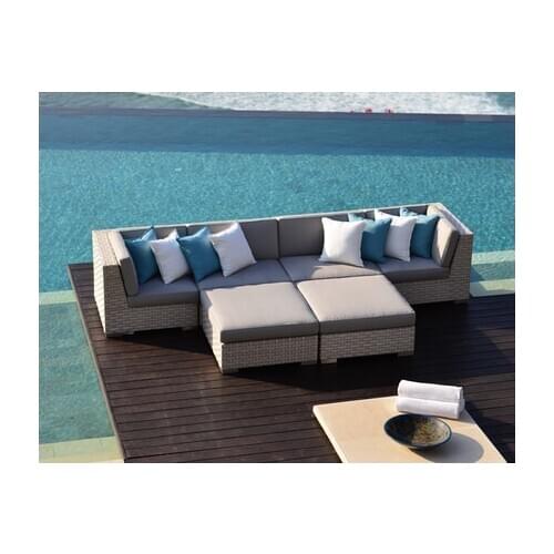 New Arrival beige outdoor wicker furniture