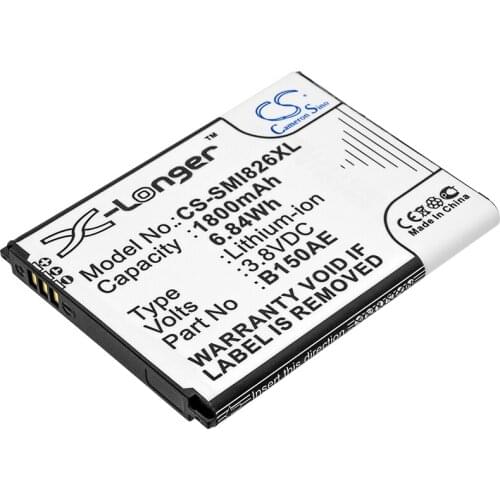 Premium Battery For Samsung SM-G350,SM-G3502,SM-G3502i,SM-G3502U,SM-G3508,SM-G3508i,SM-G3508j,SM-G3509 1800mAh / 6.84Wh