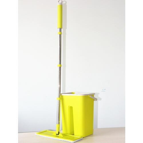 Швабра 2 в 1 с ведром для чистой и грязной воды