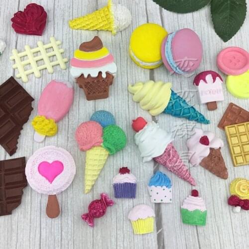 Sweet cone ice cream protein sugar macaroon fondant cake decoration M bean cheese ice cream chocolate baking silicone mold