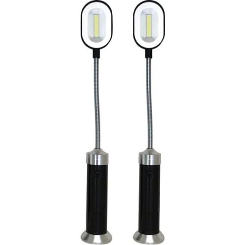 Cycling Camping Lamp With Strong Magnet Cob Hose Work Lamp Maintenance Lamp Tool Lamp Strong Bending Flashlight Small Desk Lamp