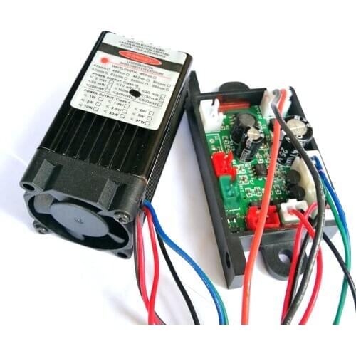 High Power 532nm 100mW Green Ray Laser Diode Module DC12V Long-Time Working TTL