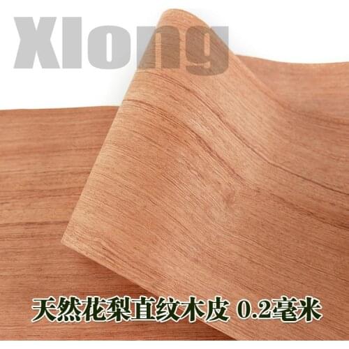 2pcs L:2.5Meters Width:250mm Thickness:0.25mm Natural Veneer Rosewood Straight Veneer Manual Veneer Speaker Veneer Base Material