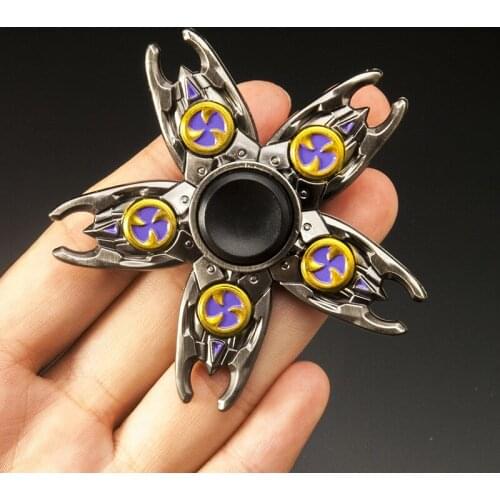 2021 Hand Spinners LOL Honor of Kings Design Alloy Metal Fidget Spinners Gyro R188 688 Bearing Kids Boys Toy Stress Relieve Fing