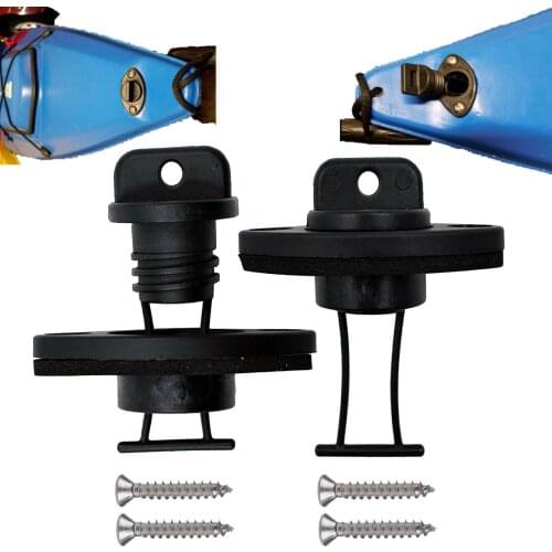 2x Kayak,Canoe,Peddle Boat Sailing or PWC drain plug kit with hardware Fitting