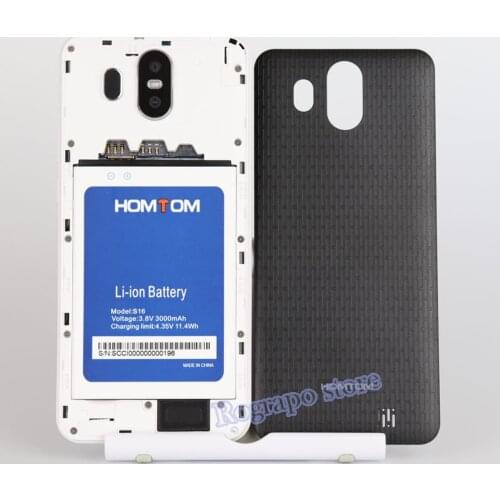 3000mAh S16 High Quality Replacement Battery Baterij Batterie For Homtom S16 Mobile Phone Accumulator