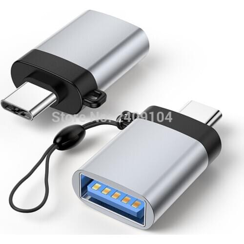 1000pcs type-c otg adapter usb Type C to usb 3.0 converter usb-c charge data sync cable for samsung huawei xiaomi macbook