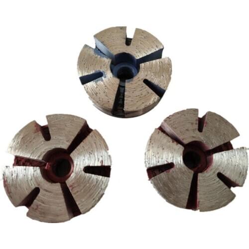 Diamond Small Grinding Wheel Stone Reaming Polishing Saw Blade Flower Pot Transparent Bottom Inscription Carving 2PCS