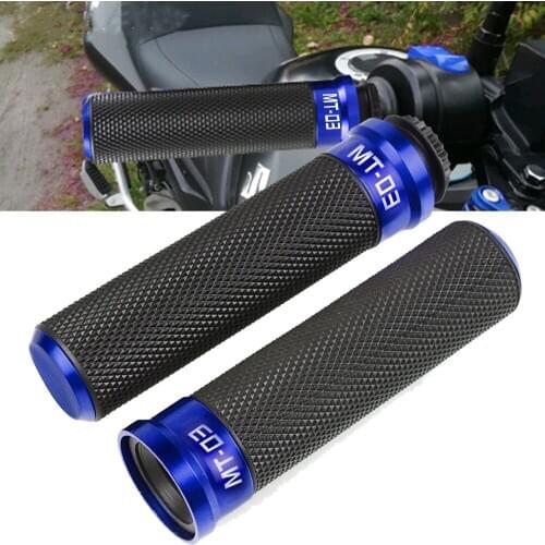 For YAMAHA MT03 MT-03 2005-2018 2017 2016 2015 2014 2013 2012 2011 2010 7/8" 22MM Motorcycle Handle Bar Handlebar Grips Cover