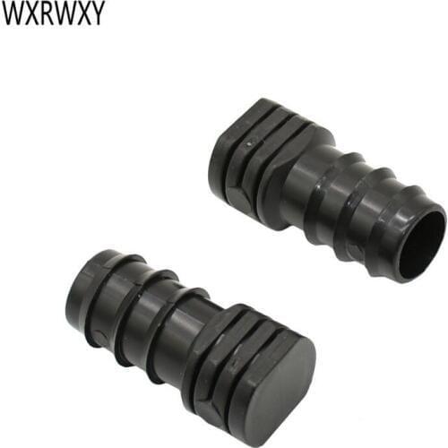 DN20 garden hose plug end connectors 25MM irrigation plug water seal 3/4 Closure stopper fittings irrigation drip stopper 50pcs