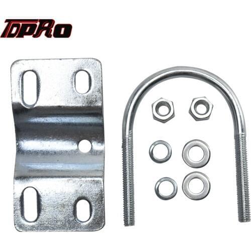 TDPRO 49cc-80cc 2 Stroke Engine parts U Clamp Mounting Bracket Motorized Bicycle Push Bike U Bolt Block Clamp Mount Brackets New