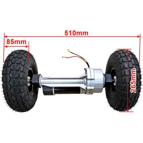 Electric Bicycle Rear axle gear with wheel ducer brush motor Differential motor Tricycle Trolley Electric Scooter Driver Shaft