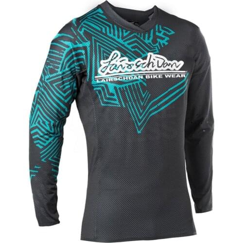LairschDan MTB Jerseys Enduro Downhill Sleeve Motocross Moto Racing Shirt Mountain Bike DH Long Sleeve Cycling Wear Quick Dry