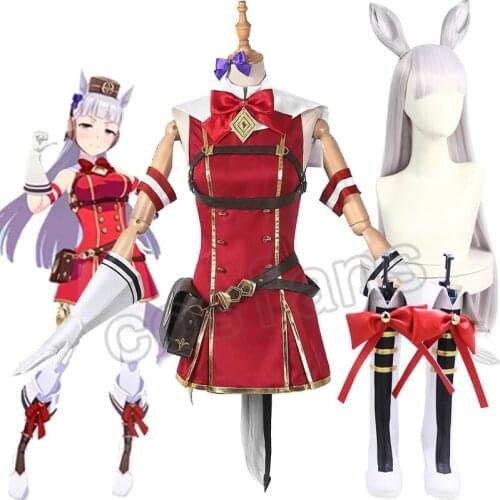 Game Umamusume Pretty Derby Gold Ship Cosplay Costume Uma Musume Women Sexy Dress Suit Halloween Party Outfit Uniform Gold Ship