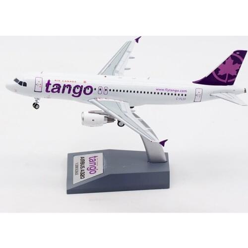 Diecast 1/200 Scale A320 C-FLSF Tango Air Canada airline Aircraft 320 Plane Model Airplanes collectible show model Toy
