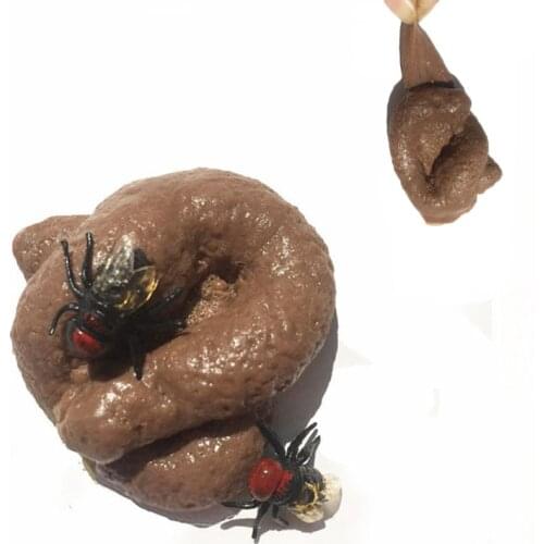 Realistic Shit Piece Prank Fun Toys Fake Poop Antistress Gadget Squish Toys Joke Tricky Toys Turd Mischief Holoween