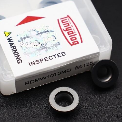 RDMW10T3MO E5125 Carbide Inserts High Quality CNC Lathe Tool Milling Turning Tool Cutting Tools Milling Blade