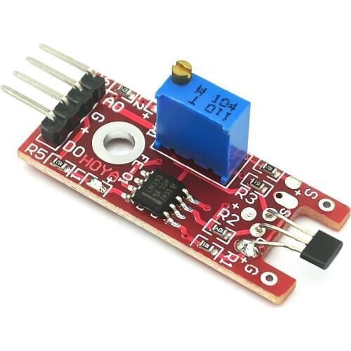 Smart Electronics 4pin KY-024 Linear Magnetic Hall Switches Speed Counting Sensor Module diy Starter Kit