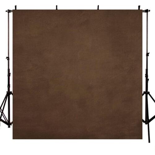 Vinyl Cloth Photography Backdrop Old Master Deep Brown Pure Solid Color Background Photo Studio Photobooth Photophone LV-1607