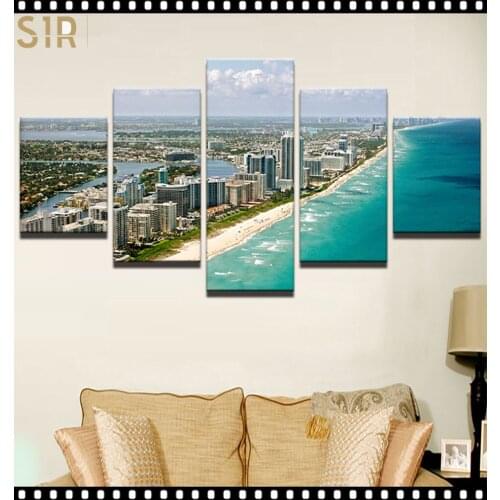 World Famous Architecture Beauty HD Five Wall Painting Decorative Painting Anime Posters Wall Decor Anime Decor Room Decor