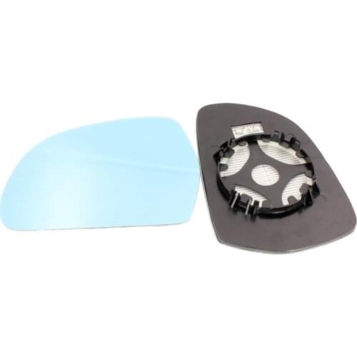 Wide View Rear View Mirror Blue Auto Dimming Side Wing Glass with Heater LED Turn Indicator for Skoda Superb Octavia