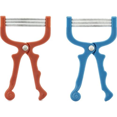 1 pcs Professional High Quality Safe Facial Epilator Hair Remover Tool Face Beauty 3 Spring Threading Removal Epilator