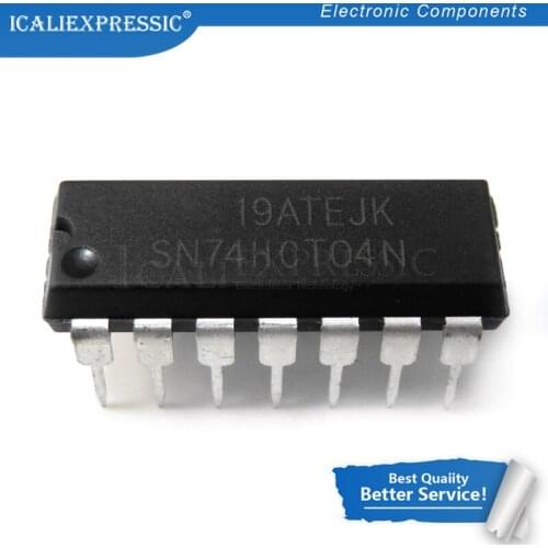 10PCS SN74HCT04N DIP-14 74HCT04 DIP SN74HCT04 DIP14 74HCT04N