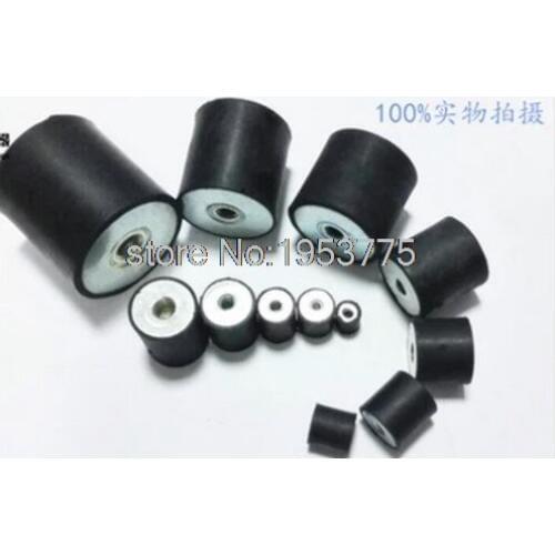 2pcs New 25*20*M6 M6 DD Type Rubber Anti Vibration Mount silentblock Base Block