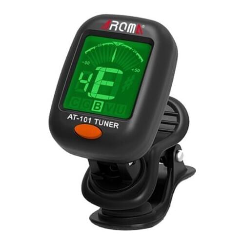 AT-101 Clip-on Guitar Bass Ukulele Violin Chromatic Tuner Guitar Tunner