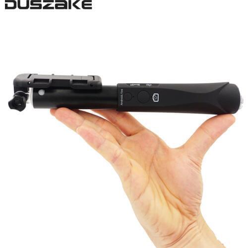 Duszake Wireless Bluetooth Selfie Stick Mini Extendable Monopod Selfie Stick Universal For iPhone 8 X 7 6s Plus For Xiaomi